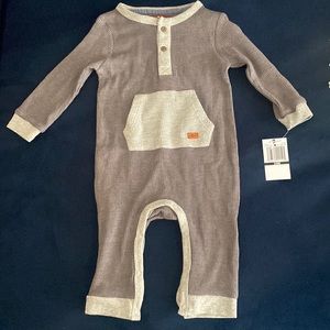 7 For All Mankind Baby Long Sleeve Onesie 3-6 Months NWT